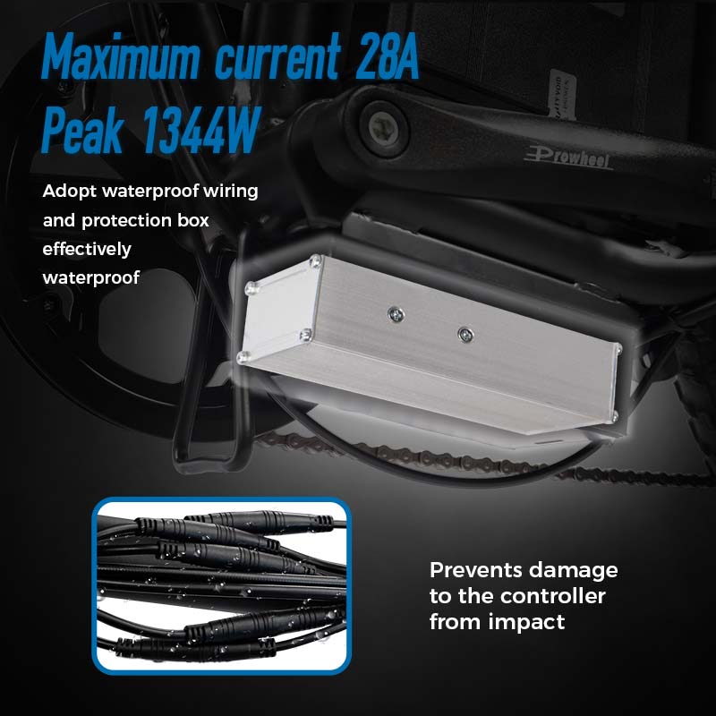 ChamRider DTS425 Ebike - 48V 32AH Battery, 125KM Range & 750W Power - Best - Value Choice for European Food Delivery Riders! - Image 5