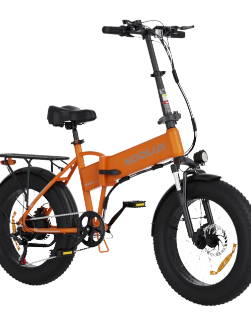 KOOLUX BK10S Folding Electric Bike | 48V 13Ah Lithium Battery | 120KM Max Range | 20" x 4.0 Fat Tires | 500W Peak Motor | Shimano 7-Speed & Dual Disc Brakes