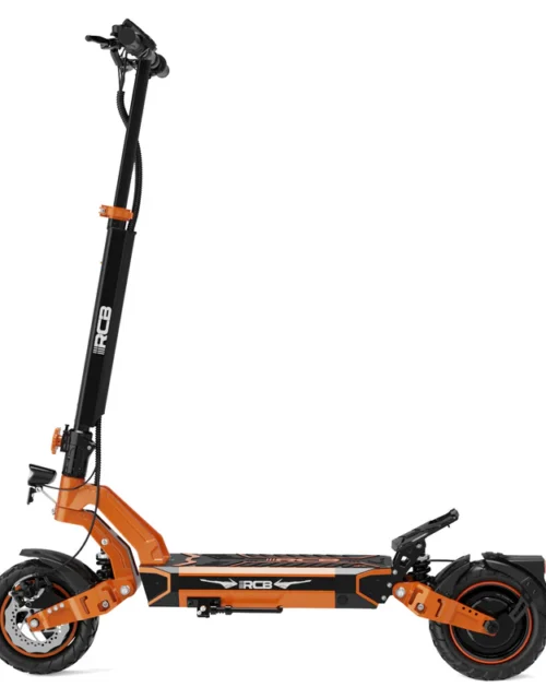 RCB D7 Adult Electric Scooter | 48V 20.8Ah Battery | 90KM Range | 500W High Torque Motor | 10" Vacuum Tires | App Control